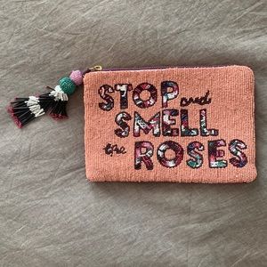 Anthropologie Beaded Clutch